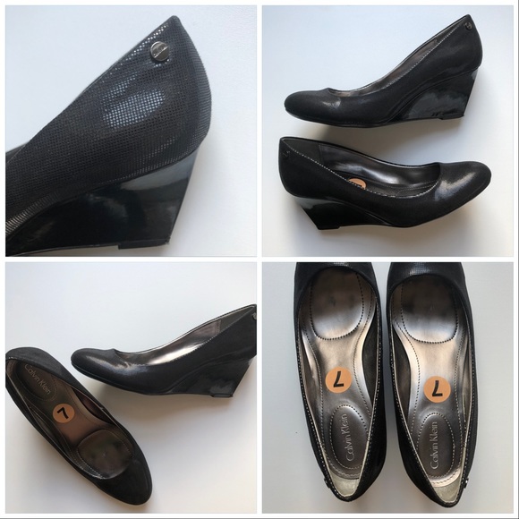 Calvin Klein Saxton Wedges | Size 7 - Picture 4 of 8